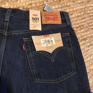 Levi’s 501 mid rise shorts!